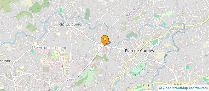 localisation de l'entreprise ESPACE DIAGNOSTICS à MARSEILLE
