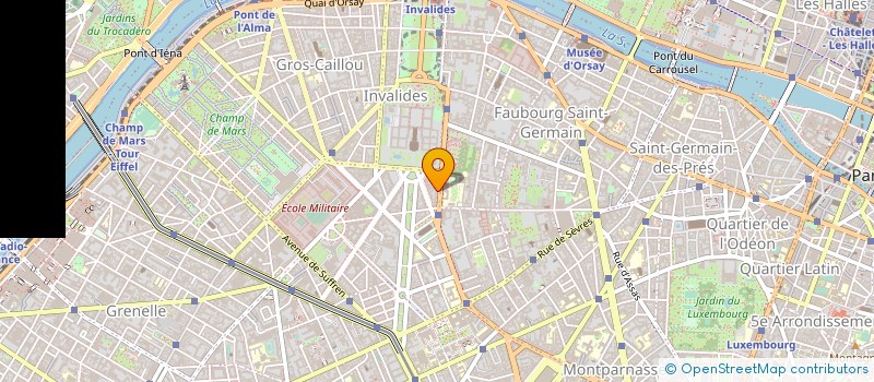 localisation de l'entreprise ESPACE DIFFUSION à PARIS