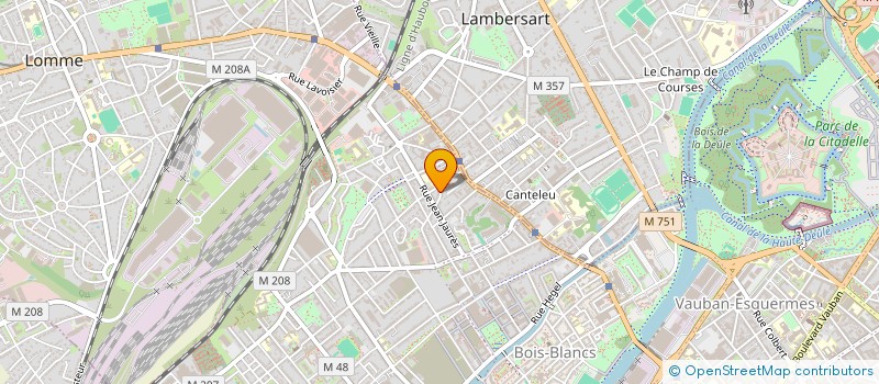 localisation de l'entreprise ESPACE DIFFUSION IMMOBILIER CONSEIL à LILLE
