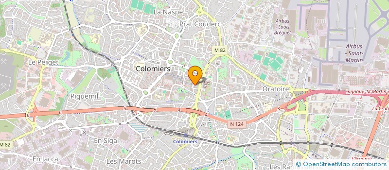 localisation de l'entreprise ESPACE ECO à COLOMIERS
