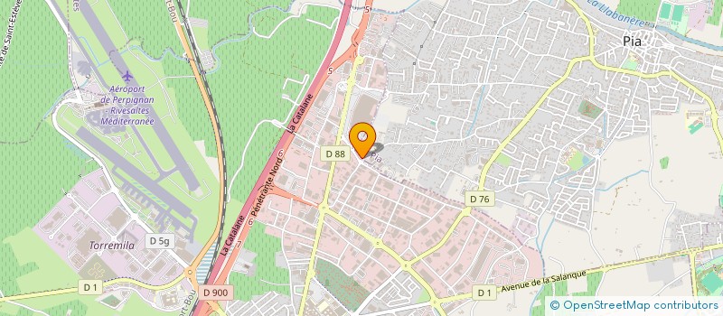 localisation de l'entreprise ESPACE ENERGIES à PERPIGNAN