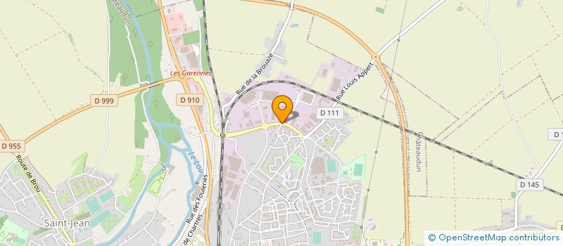localisation de l'entreprise ESPACE ENERGIES à CHATEAUDUN