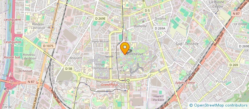 localisation de l'entreprise ESPACE ENFANTS à GRENOBLE