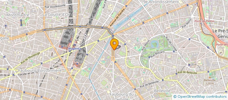 localisation de l'entreprise ESPACE EQUILIBRE  PARIS