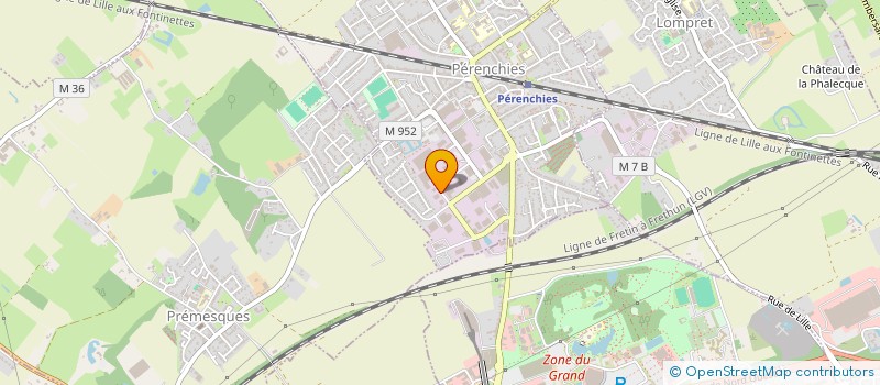 localisation de l'entreprise ESPACE EQUIPEMENT à PERENCHIES