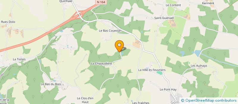 localisation de l'entreprise ESPACE ET ENERGIE à GOMENE