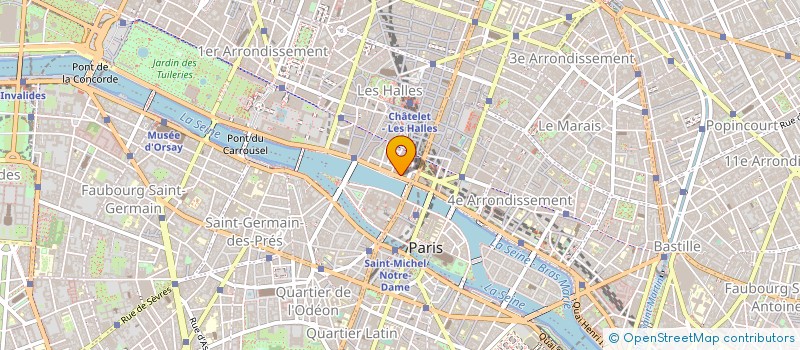 localisation de l'entreprise ESPACE ET NATURE à PARIS