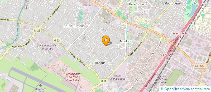 localisation de l'entreprise ESPACE ET VIE à TOULOUSE
