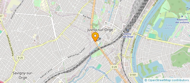 localisation de l'entreprise ESPACE EUROPEEN DE LA MICRO INFORMATIQUE à JUVISY-SUR-ORGE