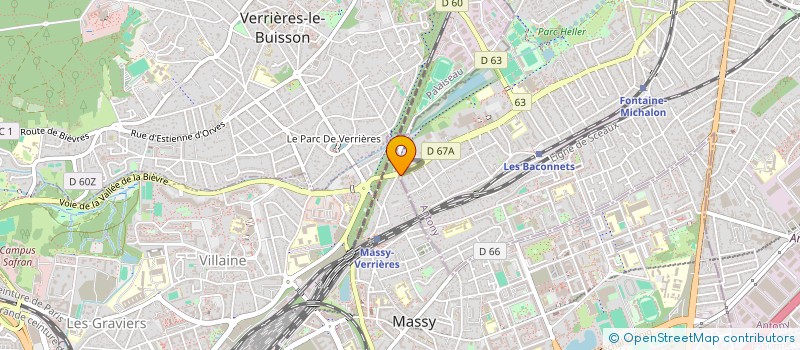 localisation de l'entreprise ESPACE EUROPEEN IMMOBILIER à ANTONY