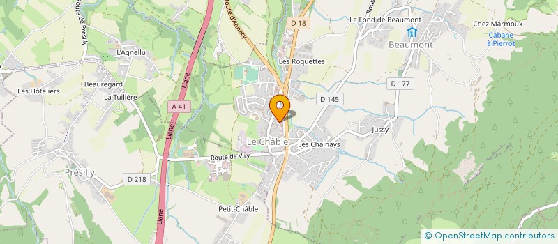 localisation de l'entreprise ESPACE EVASION à BEAUMONT