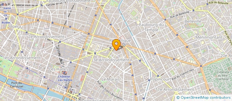 localisation de l'entreprise ESPACE EVENEMENTIEL  PARIS