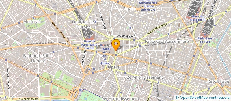 localisation de l'entreprise ESPACE FABRICA  PARIS