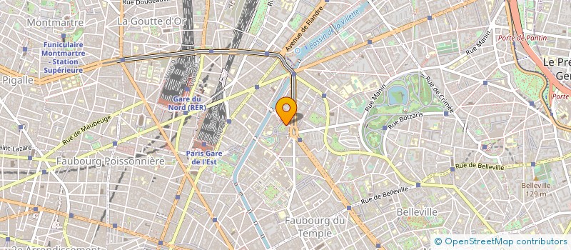 localisation de l'entreprise ESPACE FARABI  PARIS