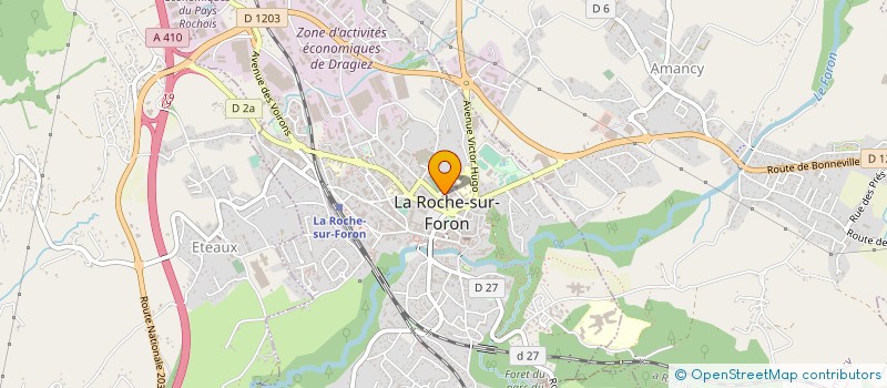 localisation de l'entreprise ESPACE FEMMES GENEVIEVE D. à LA ROCHE-SUR-FORON