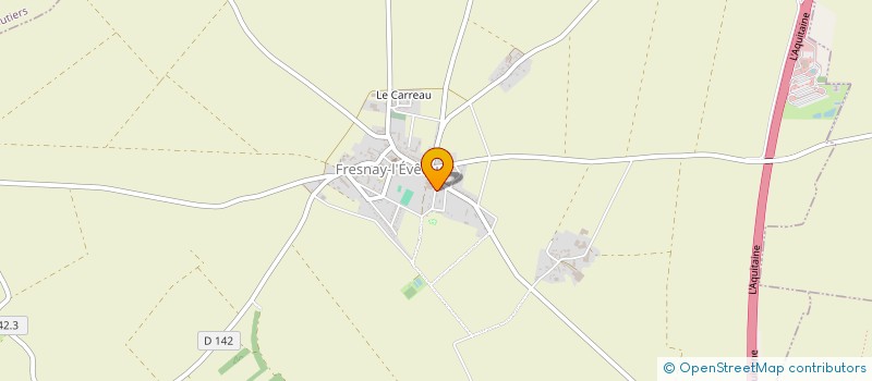 localisation de l'entreprise ESPACE FERMETURES à FRESNAY-L'EVEQUE