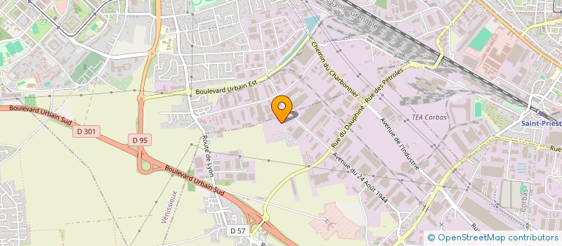 localisation de l'entreprise ESPACE FIRST à CORBAS