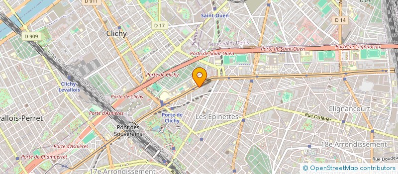 localisation de l'entreprise ESPACE FORMATION  PARIS