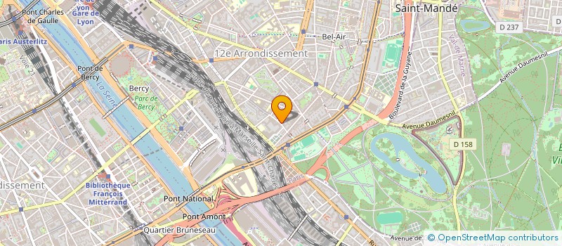 localisation de l'entreprise ESPACE FORME ET SANTE  PARIS