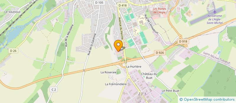 localisation de l'entreprise ESPACE FORME L'AIGLE à L'AIGLE
