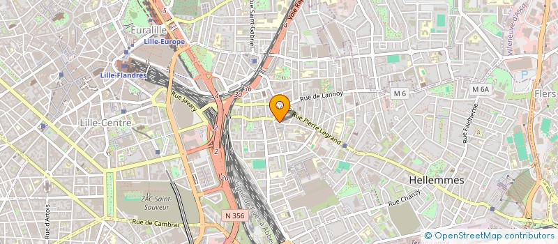 localisation de l'entreprise ESPACE GABON EUROPE ELAT MEYONG à LILLE