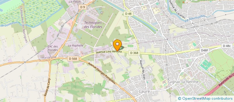 localisation de l'entreprise ESPACE GALA à GIGNAC-LA-NERTHE