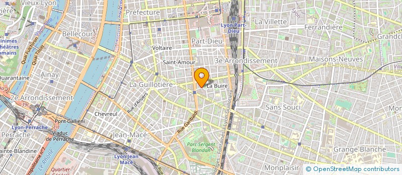 localisation de l'entreprise ESPACE GLISSE à LYON