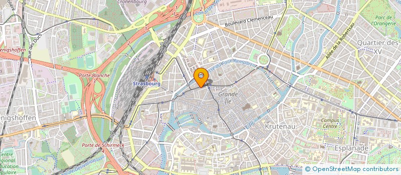 localisation de l'entreprise ESPACE GYM à STRASBOURG