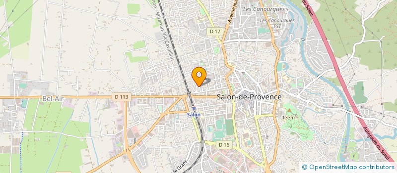 localisation de l'entreprise ESPACE GYM à SALON-DE-PROVENCE