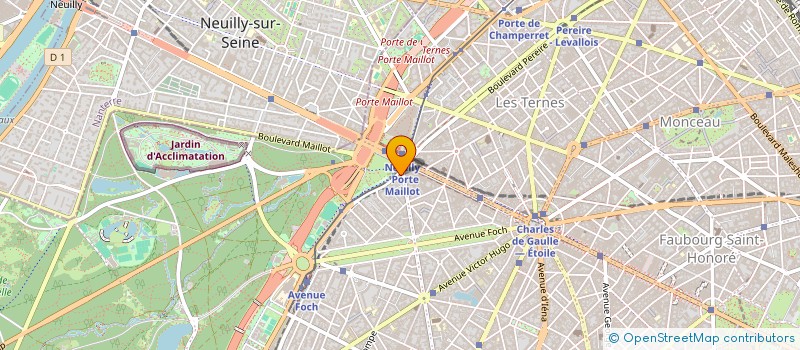 localisation de l'entreprise ESPACE HAMELIN, CENTRE D'AFFAIRES & SERVICES  PARIS