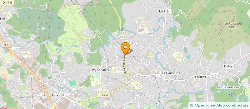 localisation de l'entreprise ESPACE HARMONIE à MARSEILLE