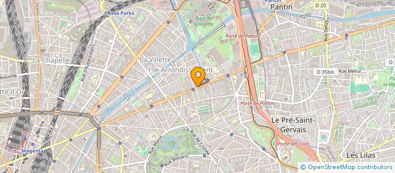 localisation de l'entreprise ESPACE HOKKAIDO  PARIS