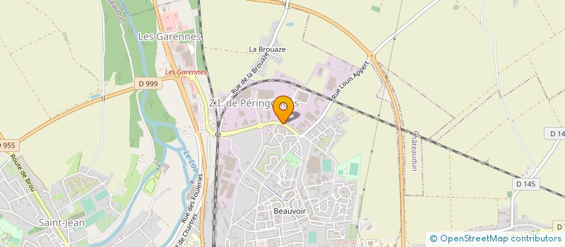localisation de l'entreprise ESPACE HOME à CHATEAUDUN