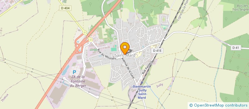 localisation de l'entreprise ESPACE HUMANITAIRE DE LA GOELE  SAINT-MARD