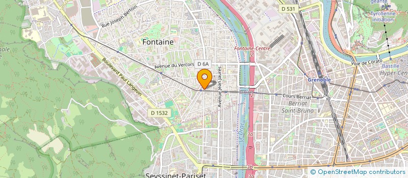 localisation de l'entreprise ESPACE HYGIENE à FONTAINE