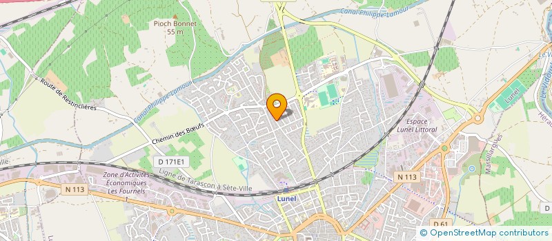 localisation de l'entreprise ESPACE IANTZA LIBERTES METISSEES à LUNEL