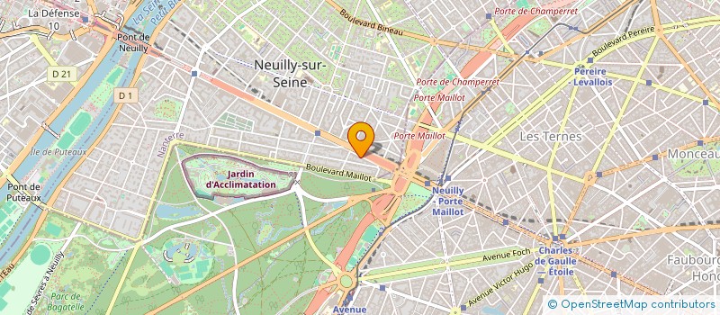 localisation de l'entreprise ESPACE IMAGE ENTREPRISE à NEUILLY-SUR-SEINE