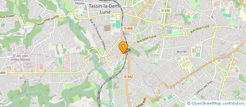 localisation de l'entreprise ESPACE IMMO  FRANCHEVILLE