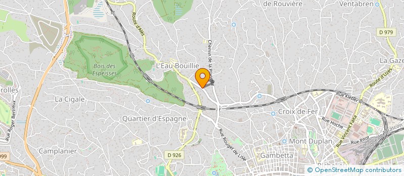 localisation de l'entreprise ESPACE IMMO NIMES  NIMES