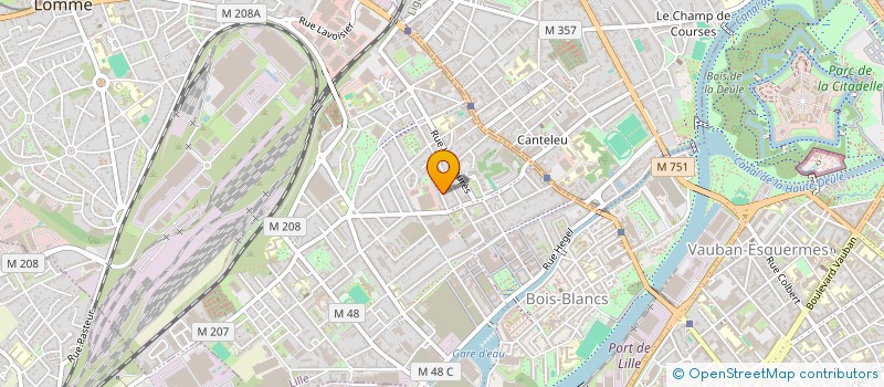 localisation de l'entreprise ESPACE IMPAIR à LILLE