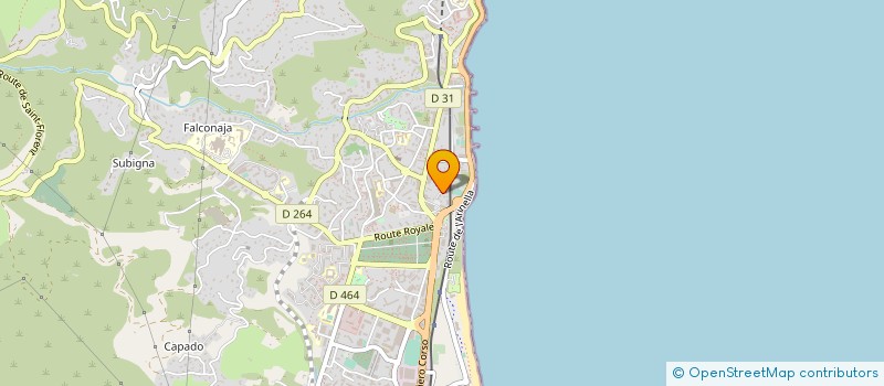 localisation de l'entreprise ESPACE IMPERIAL à BASTIA