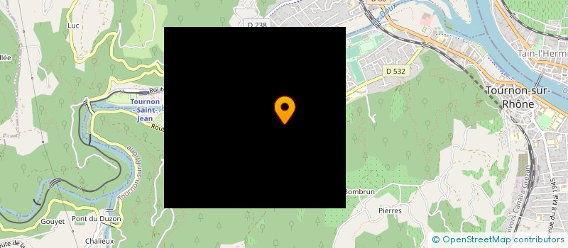 localisation de l'entreprise ESPACE INDUSTRIES à TOURNON-SUR-RHONE