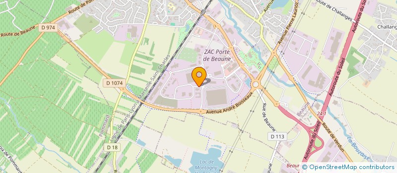 localisation de l'entreprise ESPACE INFORMATIQUE BOURGOGNE à BEAUNE