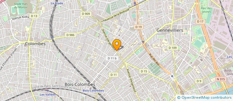 localisation de l'entreprise ESPACE INTER KAOUTAR à ASNIERES-SUR-SEINE