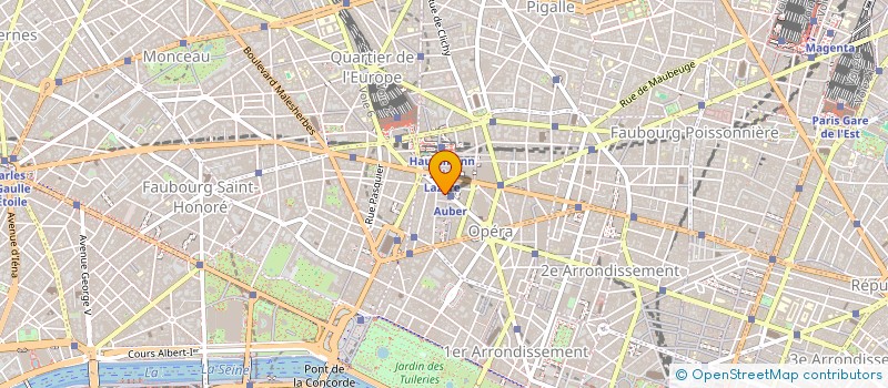 localisation de l'entreprise ESPACE INTERMEDIATION  PARIS