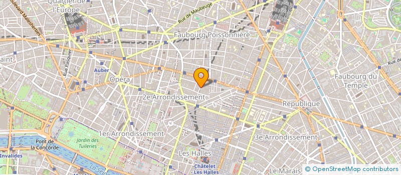 localisation de l'entreprise ESPACE INTUITION à PARIS