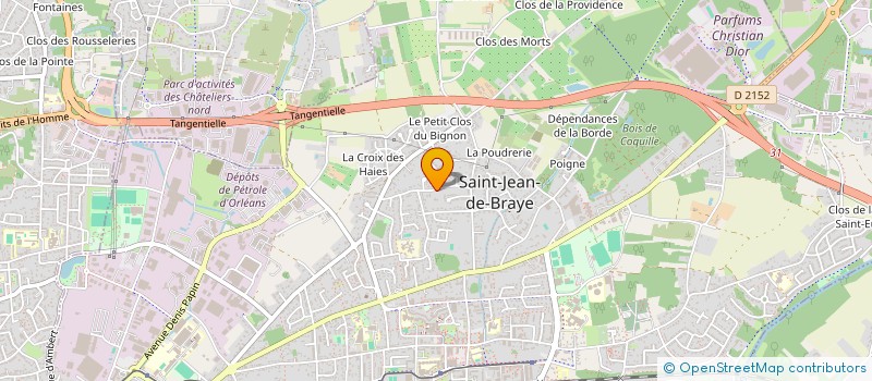 localisation de l'entreprise ESPACE INVEST à SAINT-JEAN-DE-BRAYE