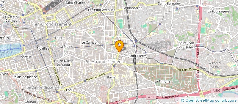 localisation de l'entreprise ESPACE ISOLATION CONSEIL à MARSEILLE