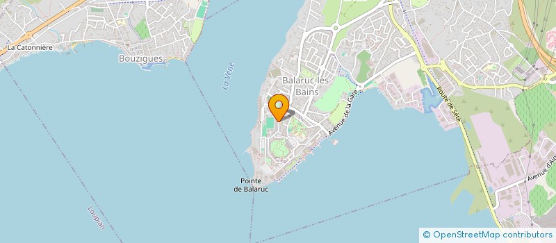 localisation de l'entreprise ESPACE J.S  BALARUC-LES-BAINS