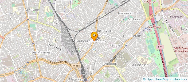 localisation de l'entreprise ESPACE JABUGO à LEVIGNAC